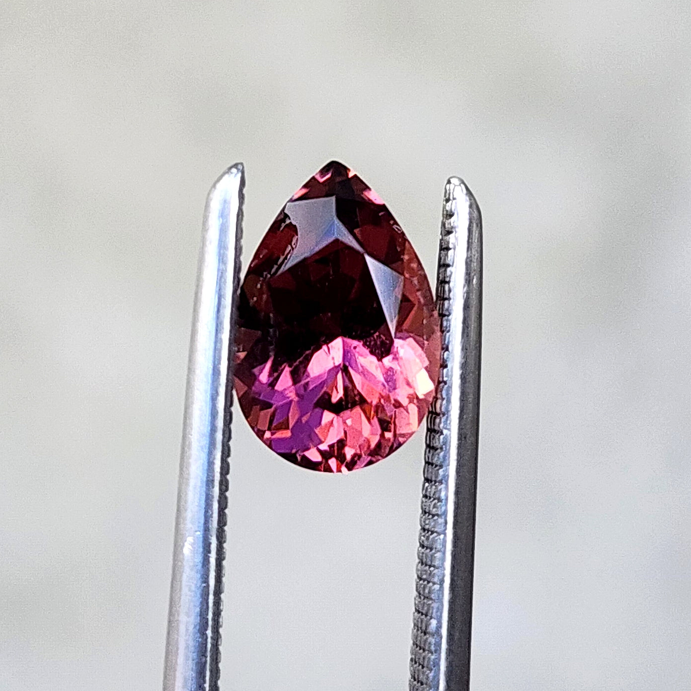 .78ct Natural Rubellite Tourmaline - Pink with Purple Spots