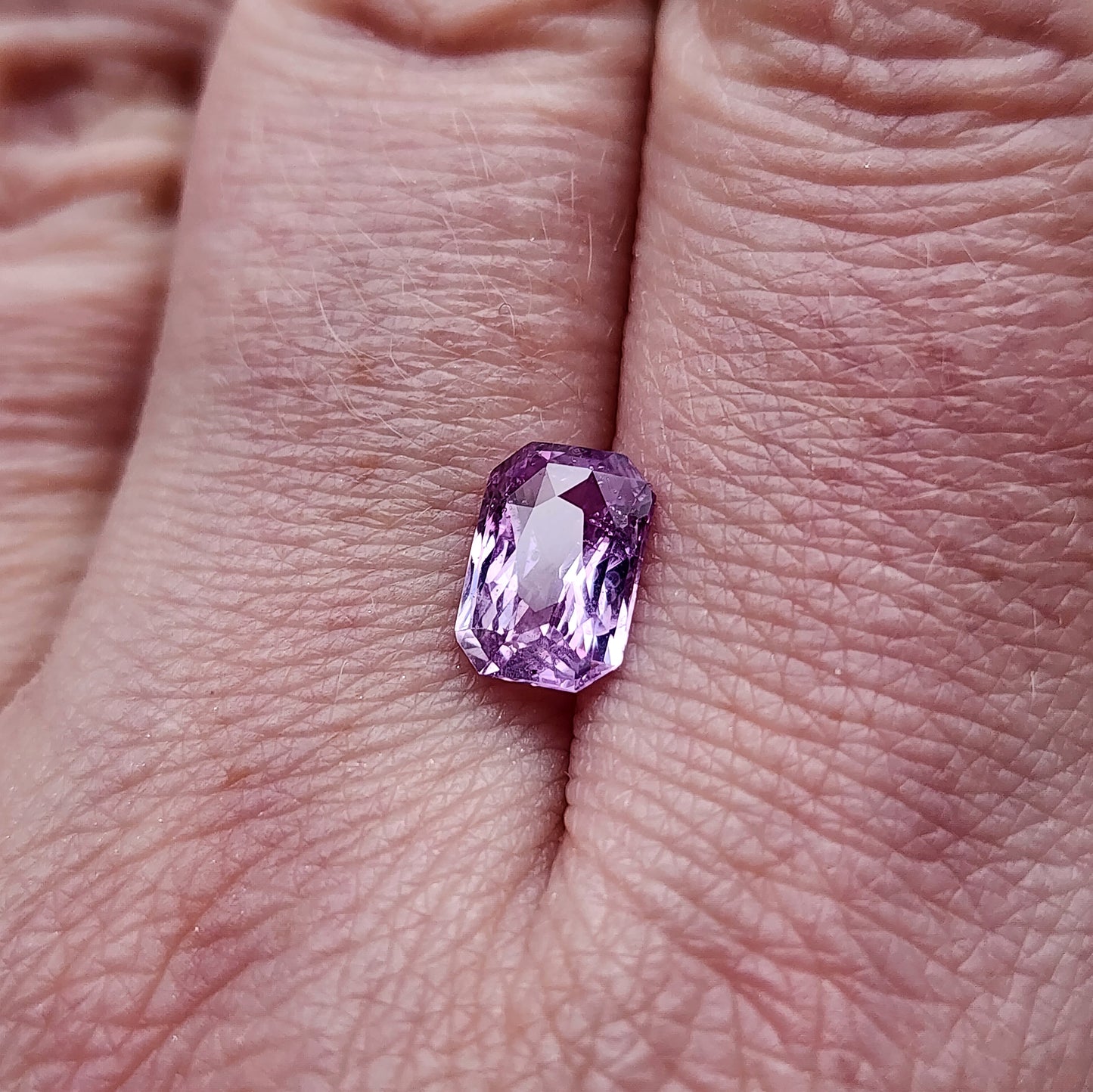 1.89 Natural Unheated Bi Color Purple Pink Sapphire Radiant Cut