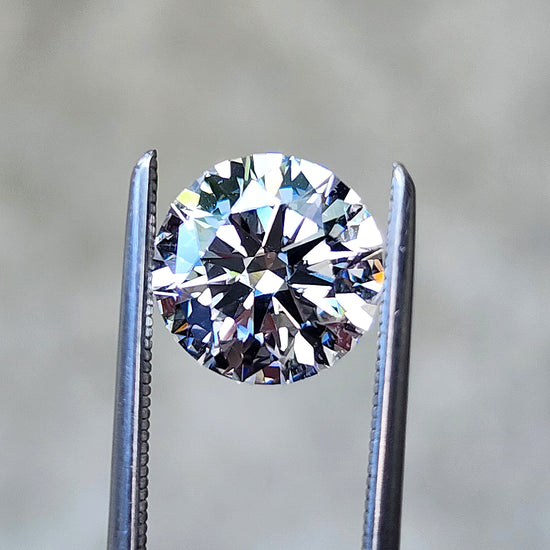 1.98ct Round Cut Lab Diamond H/VS2