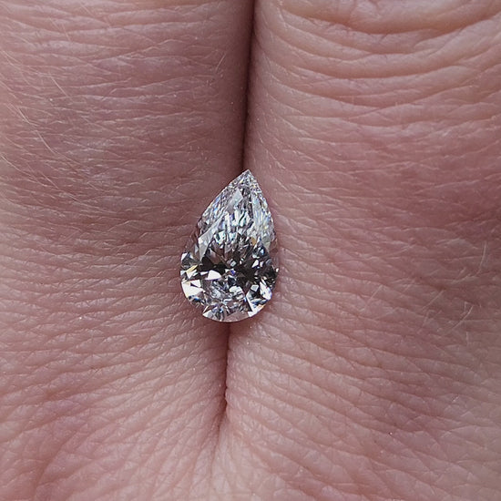 Load and play video in Gallery viewer, 1.18ct Pear Lab Diamond F/SI1
