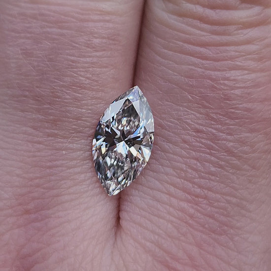 Load and play video in Gallery viewer, 2.33ct Marquise Cut Lab Diamond F/VS1
