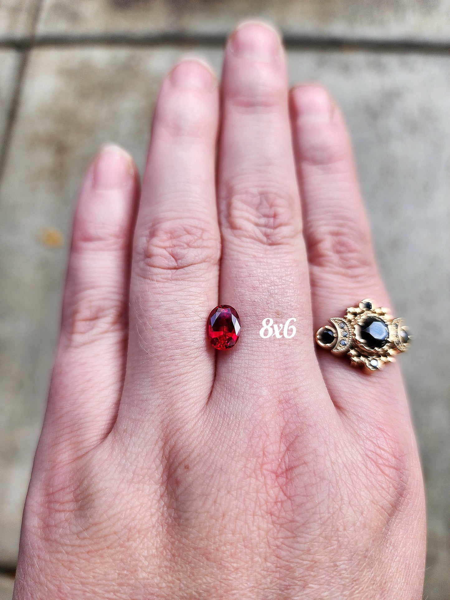 Ruby Own Oval Chatham Ruby - For Build Your Own Pieces – Swank Metalsmithing