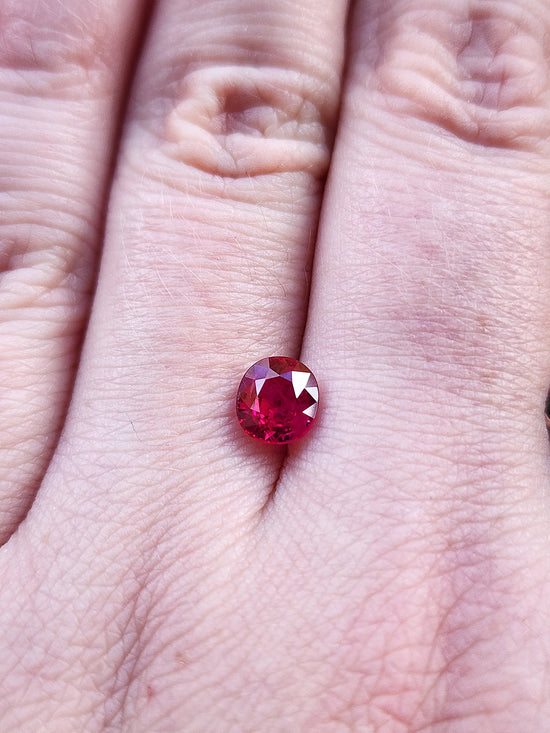 Load image into Gallery viewer, 1.13 Natural Cushion Cut Ruby
