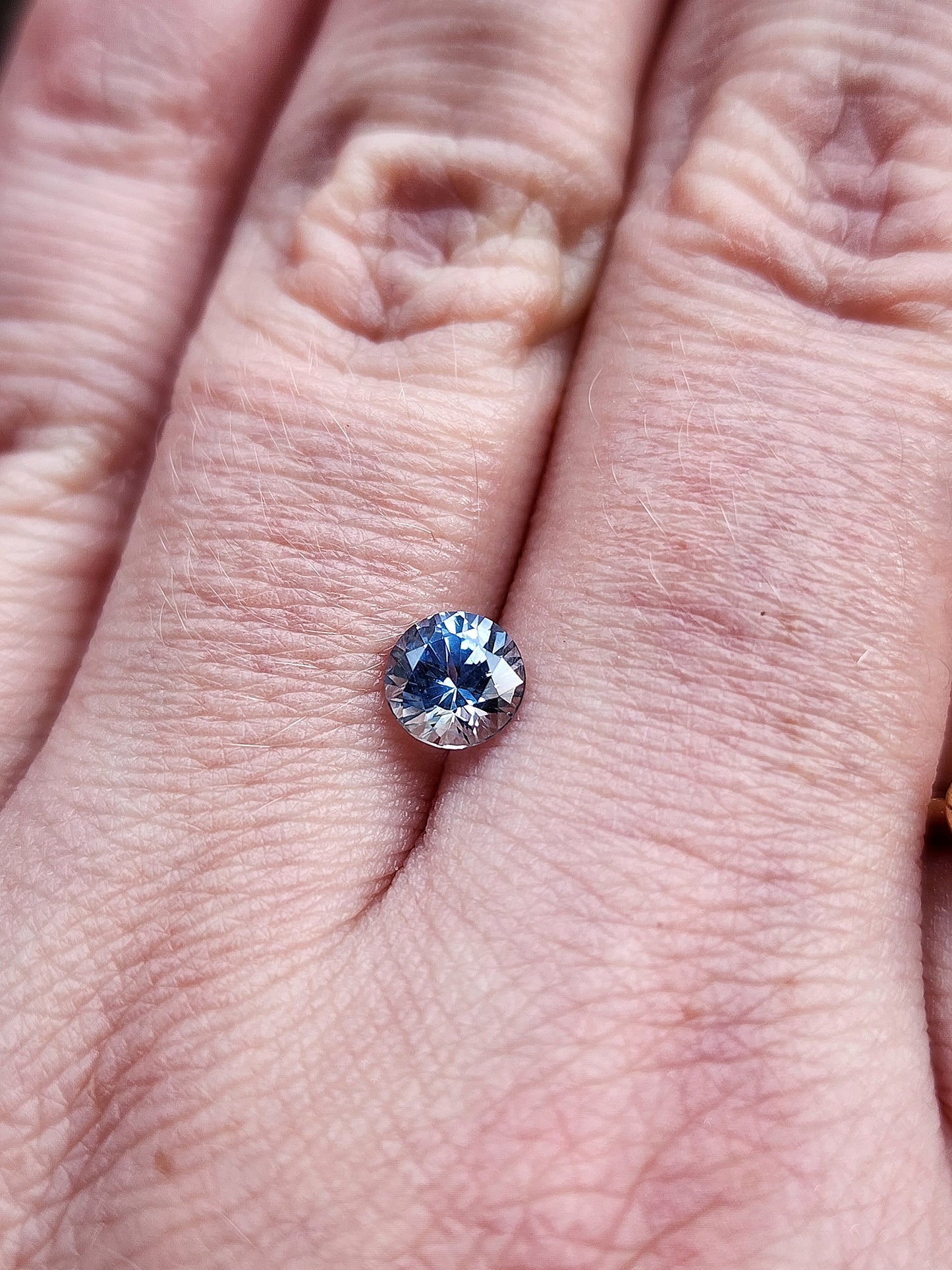 .78 Natural Montana Sapphire - Ethereal Silver Blue