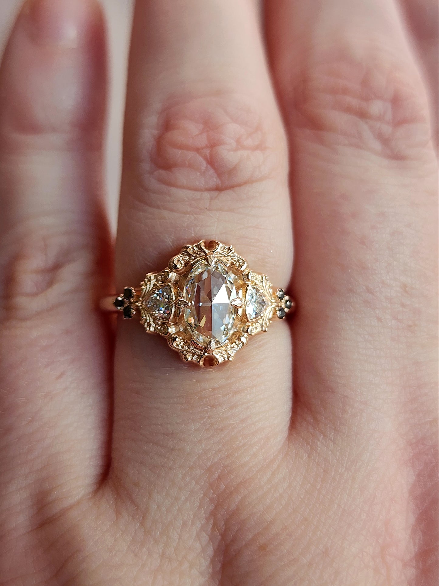17 Unique Filigree Engagement Ring Styles « Green Lake Jewelry Works | Engagement  ring styles, Fashion rings, Filigree engagement ring