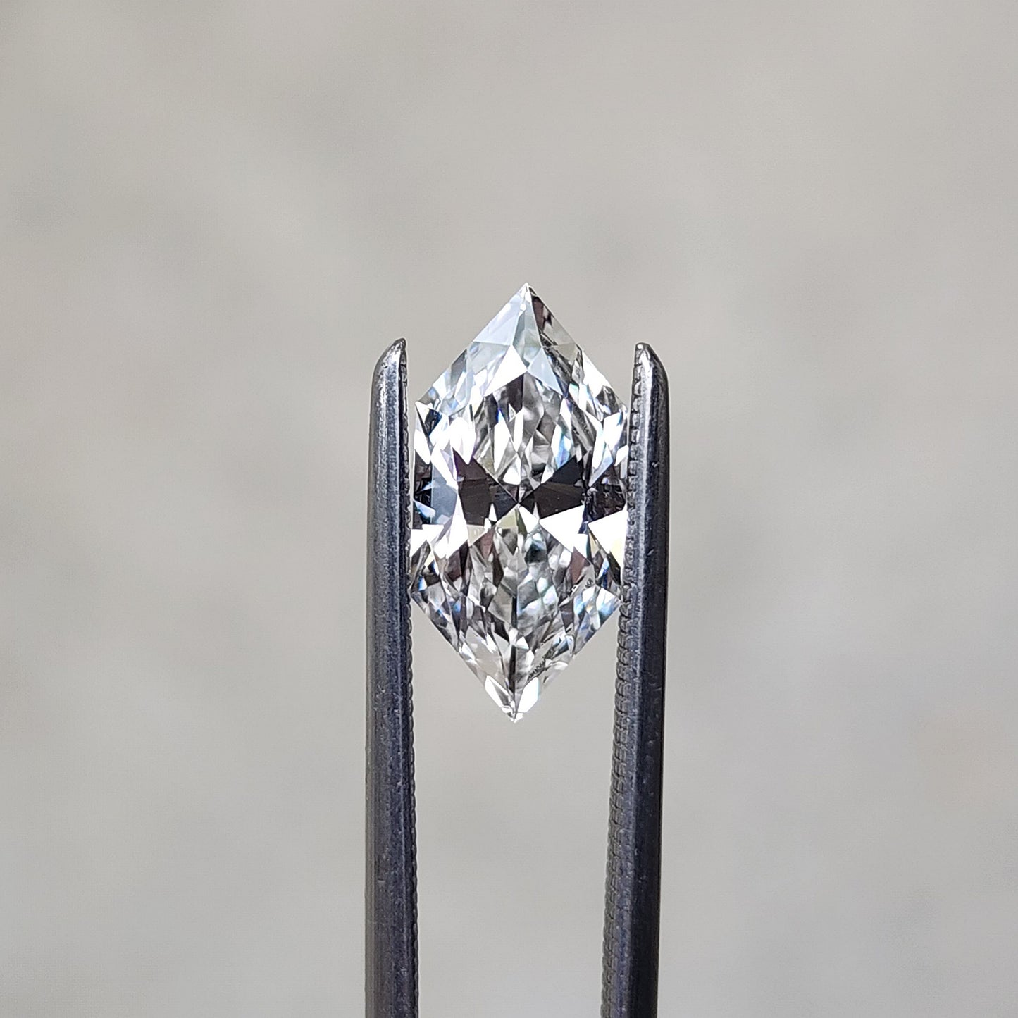1.27ct Duchess Cut Elongated Hexagon Lab Diamond E/VVS2