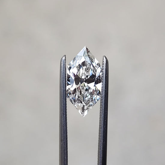 1.27ct Duchess Cut Elongated Hexagon Lab Diamond E/VVS2