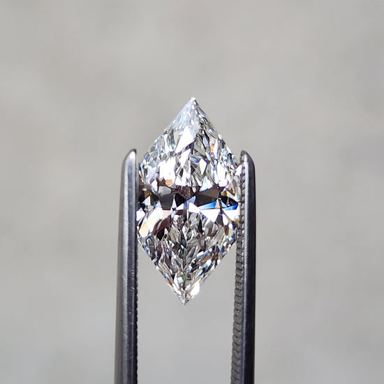 1.70ct Duchess Cut Elongated Hexagon Lab Diamond E/VVS2