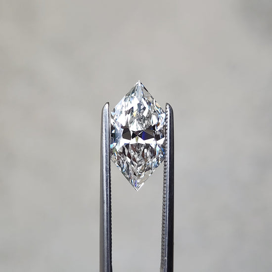 1.83ct Duchess Cut Elongated Hexagon Lab Diamond E/VS1