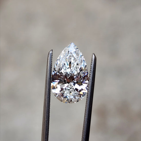 2.26ct Pear Lab Diamond F/VVS2