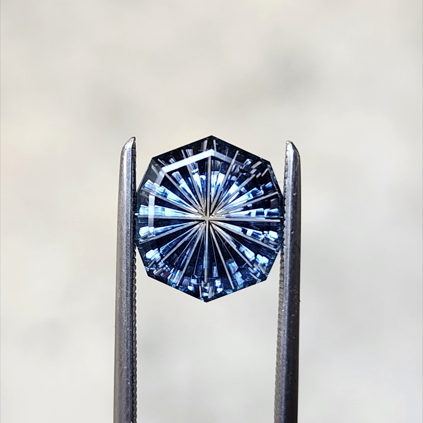 2.63ct Natural Fantasy Cut Montana Sapphire Cushion