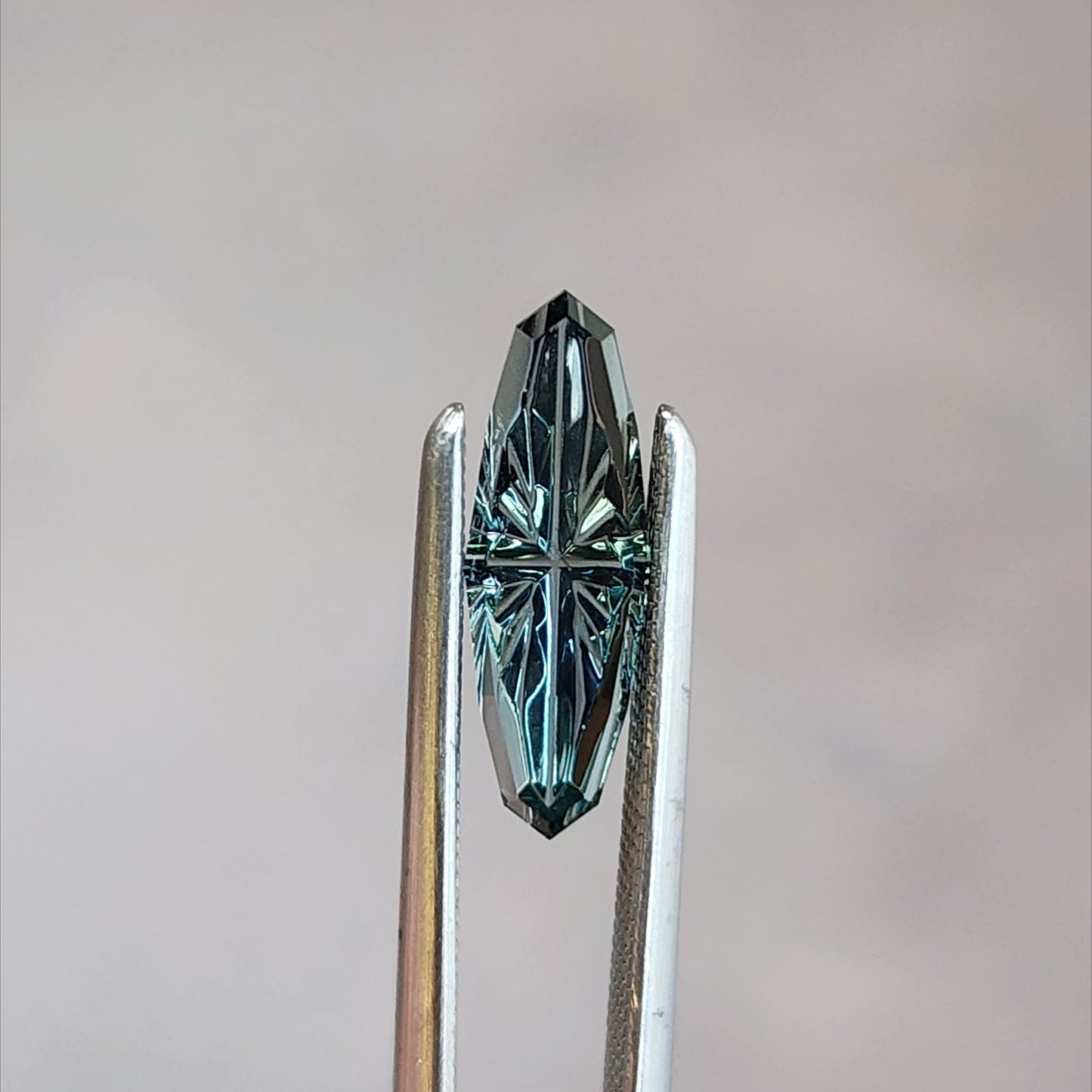 1.22ct Color Change Kenyan Sapphire Marquise Fantasy Cut by Brett Kosnar