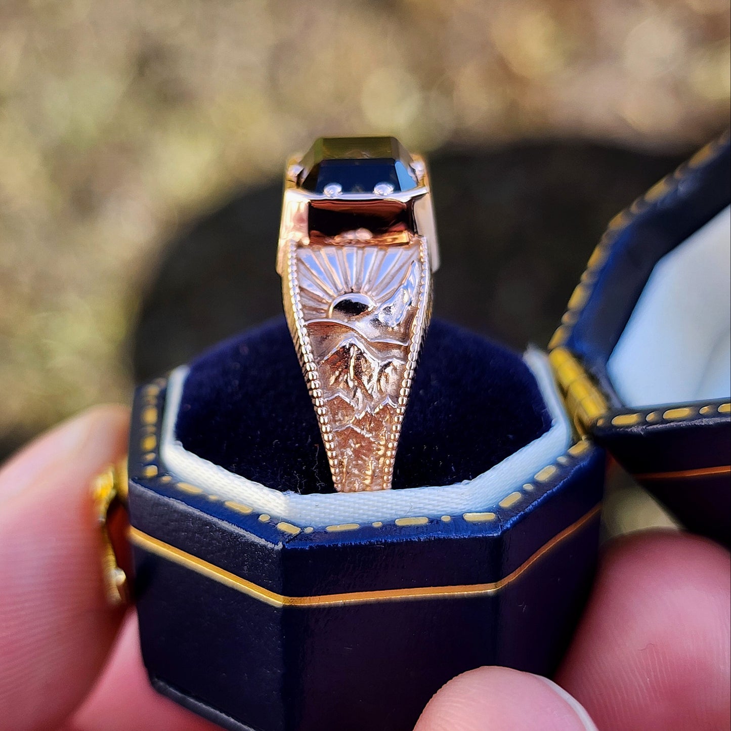 Forest Sprite with Bi-Color Radiant Starbrite Cut Tourmaline by John Dyer image 2