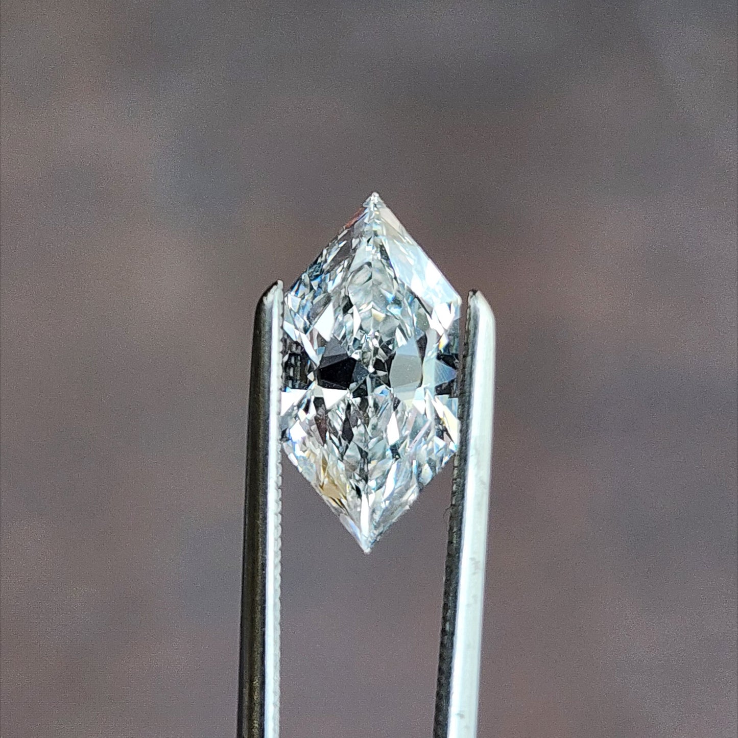 Duchess or Elongated Hexagon Lab Diamond Faceted Cut
