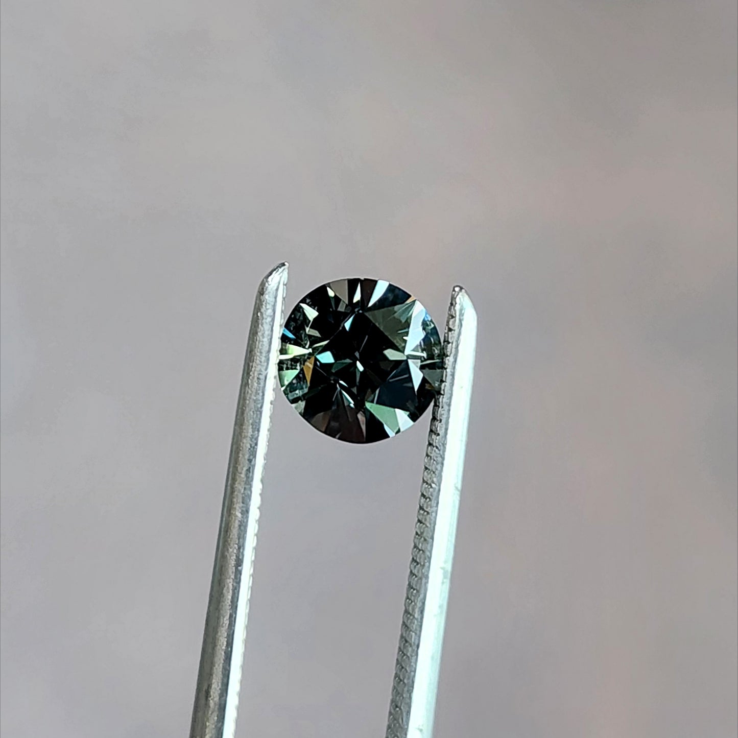 .68ct Natural Sapphire Blue Green Round