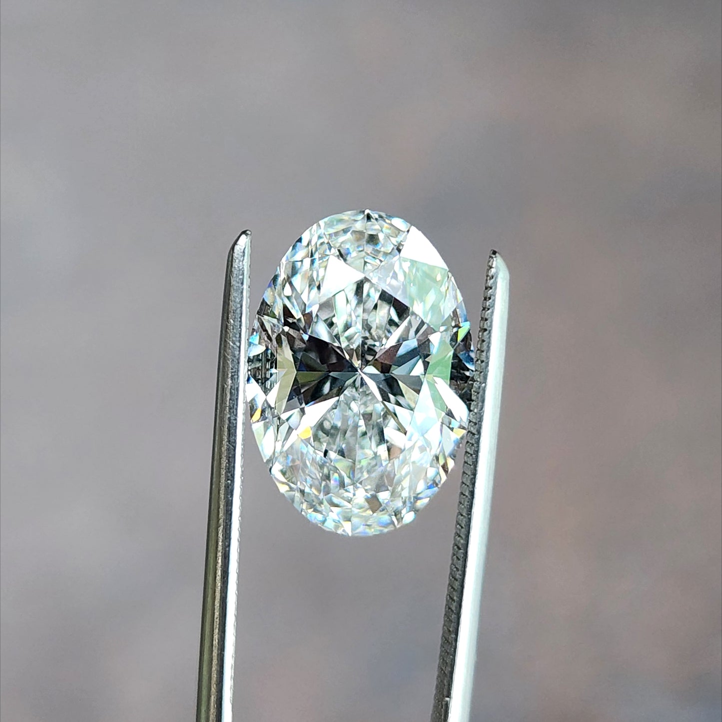 3.84ct Lab Diamond E/VVVS2 Oval