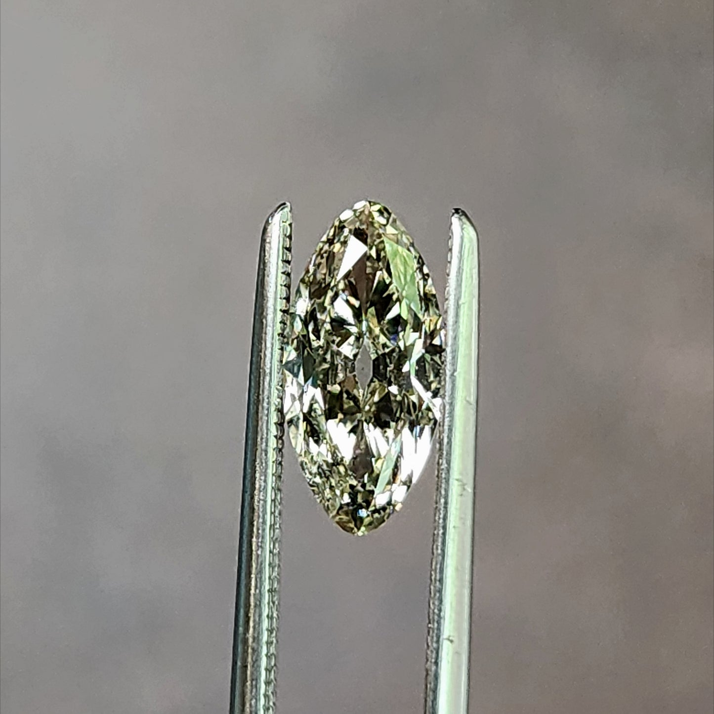 1.02ct Natural Diamond Elongated Oval Antique Cut