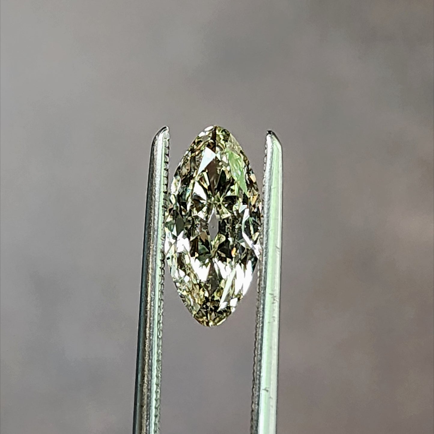 1.02ct Natural Diamond Elongated Oval Antique Cut