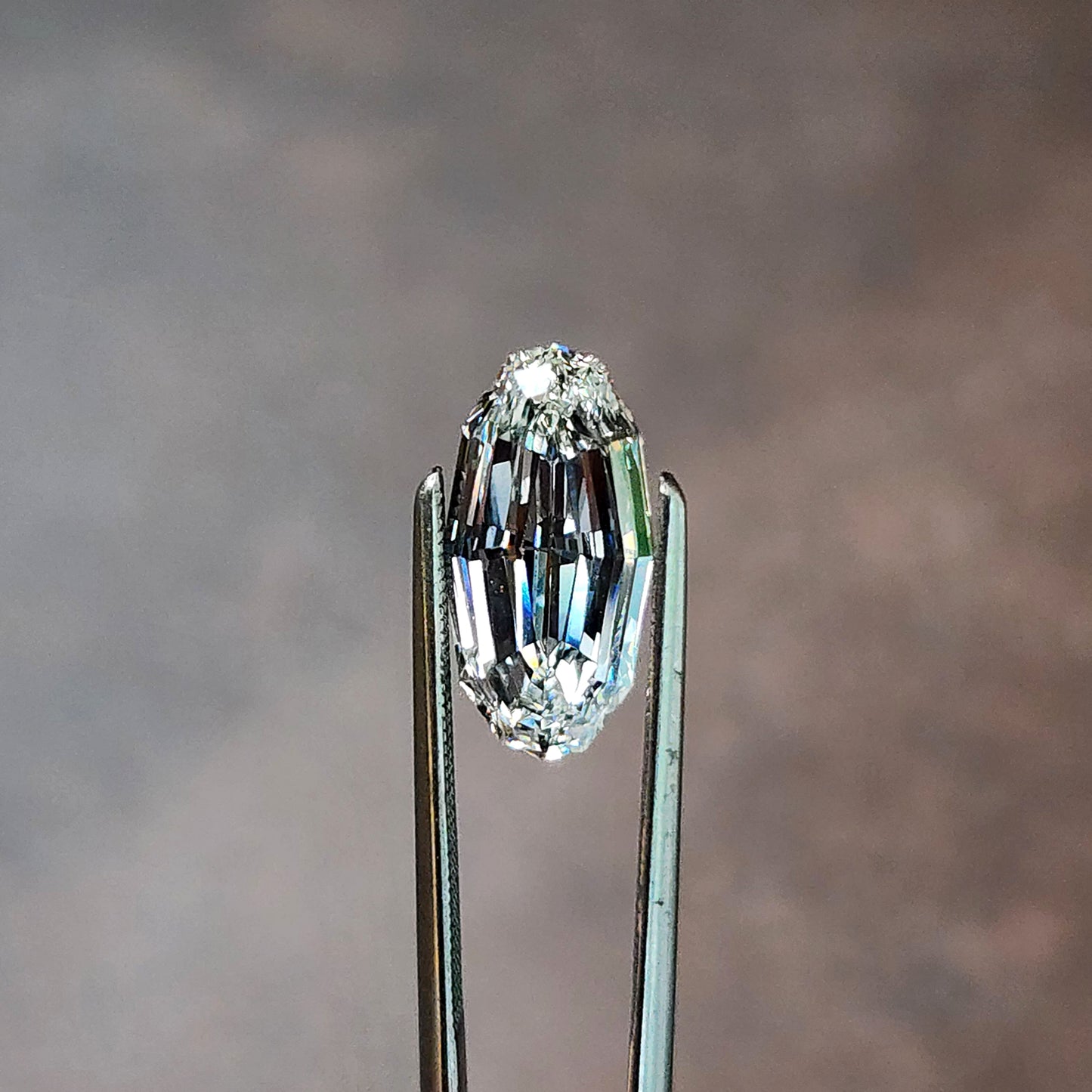 2.90ct Oval Step Cut Lab Diamond F/VS1