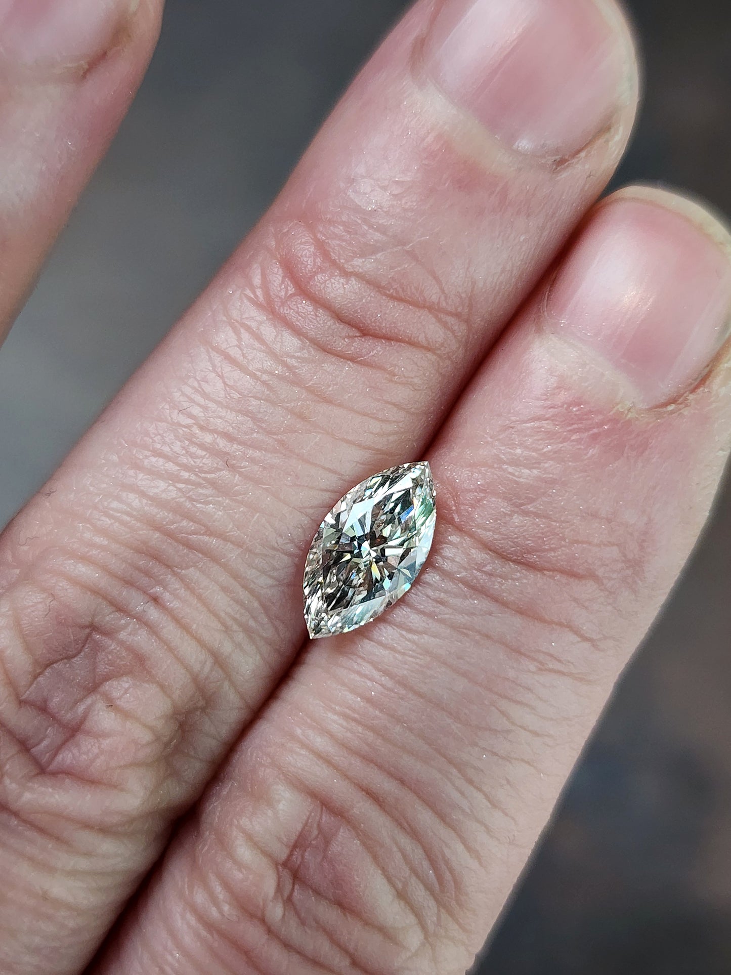 1.46ct Marquise Lab Diamond G/VVS2
