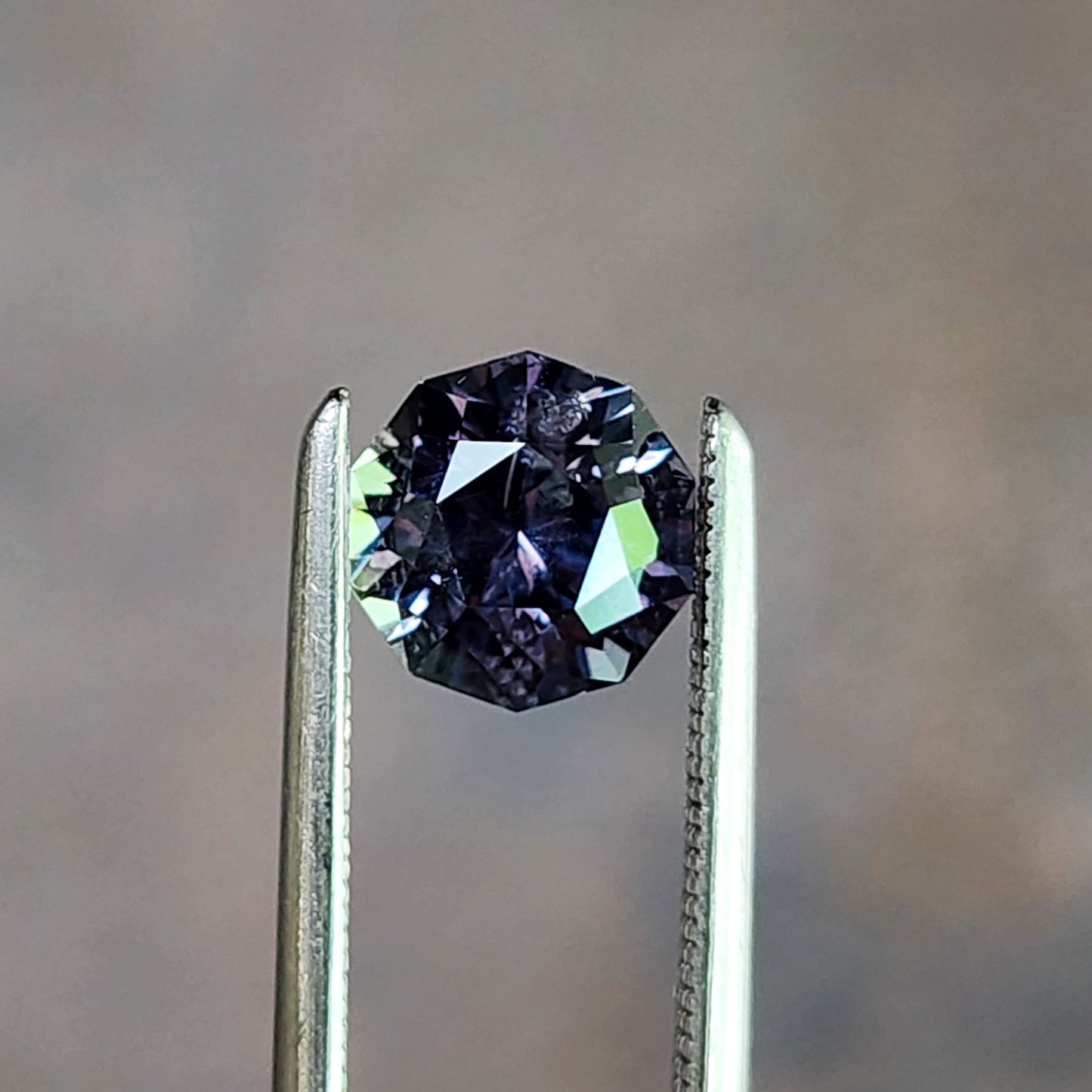 1.40ct Natural Montana Color Change Sapphire Round Cut