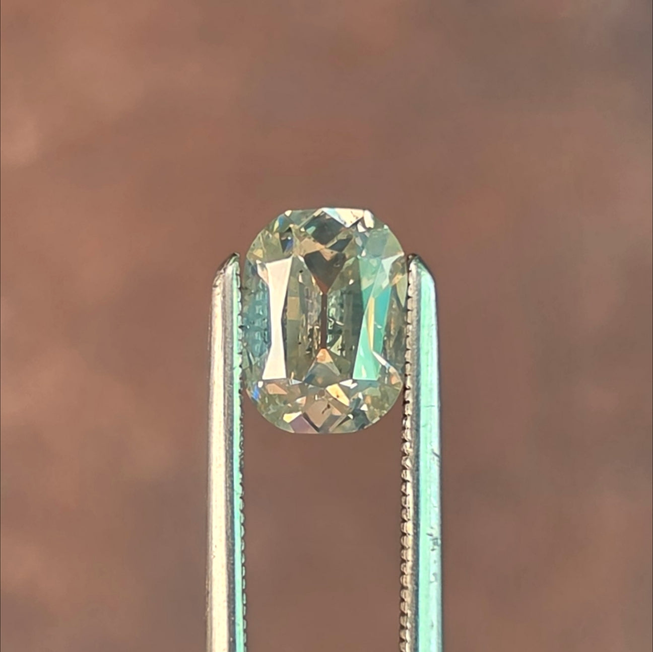 1ct Natural Diamond Old Mine Cut K/I1