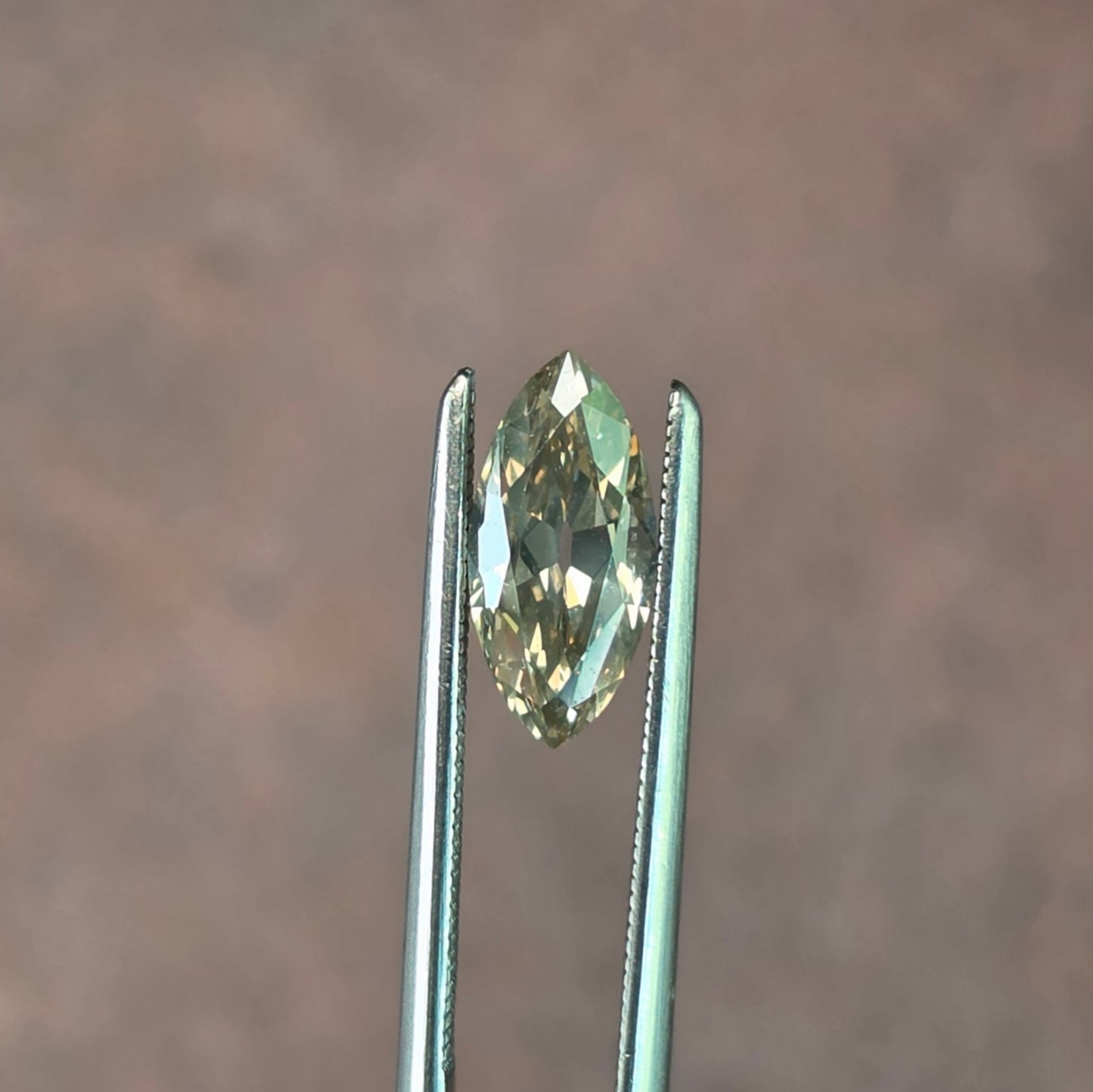1.04ct Natural Old Mine Cut Marquise Diamond L/SI2