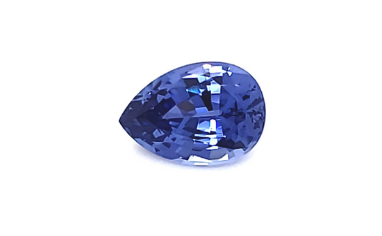 Pear Chatham Light Blue Sapphire - For Build Your Own Pieces