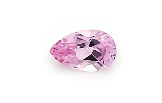 Pear Chatham Pink Champagne Sapphire - For Build Your Own Pieces