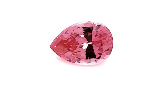 Pear Chatham Light Padparadscha Sapphire - For Build Your Own Pieces