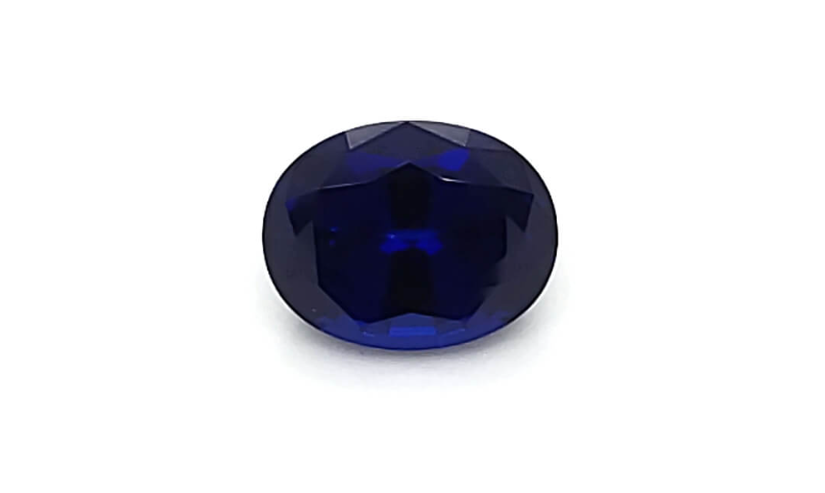 Oval Chatham Dark Blue Sapphire - For Build Your Own Pieces