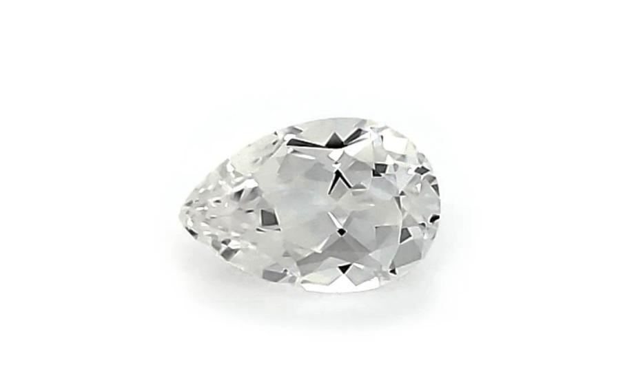 Pear Chatham White Sapphire - For Build Your Own Pieces
