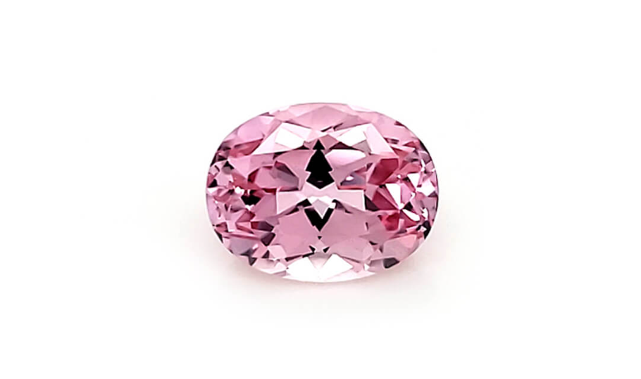 Oval Chatham Champagne Peachy Pink Sapphire - For Build Your Own