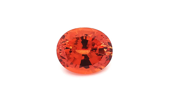 Oval Chatham Dark Padparadscha Sapphire - For Build Your Own Pieces
