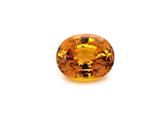 Oval Chatham Dark Yellow Sapphire - For Build Your Own Pieces