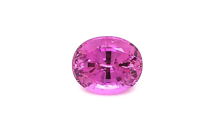 Oval Chatham Medium Pink Sapphire - For Build Your Own Pieces