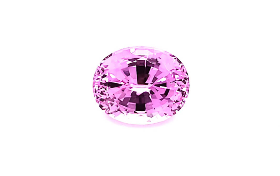 Oval Chatham Light Pink Sapphire - For Build Your Own Pieces
