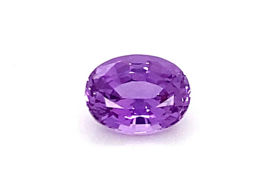 Oval Chatham Purple Sapphire - For Build Your Own Pieces