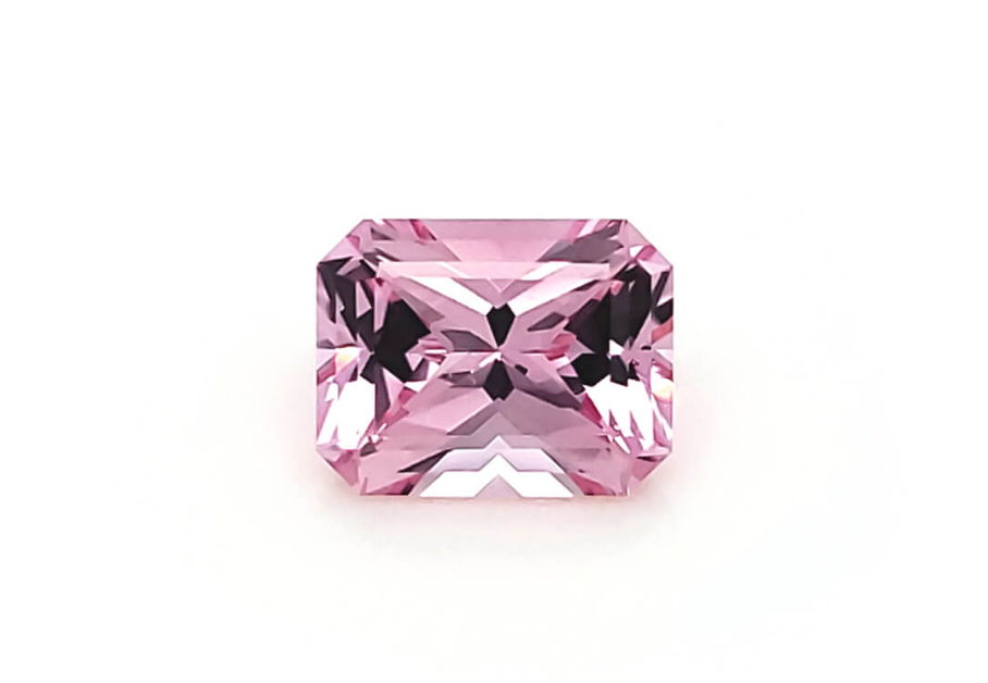 Radiant Chatham Peachy Pink Champagne Sapphire - For Build Your Own Pieces