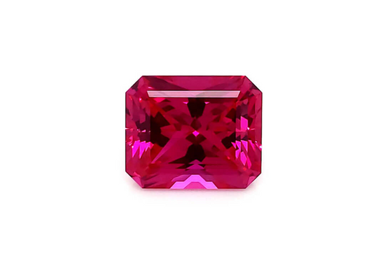 Radiant Chatham Dark Pink Sapphire - For Build Your Own Pieces