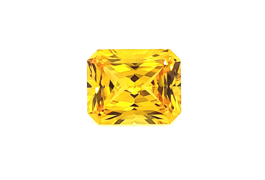 Radiant Chatham Medium Yellow Sapphire - For Build Your Own Pieces