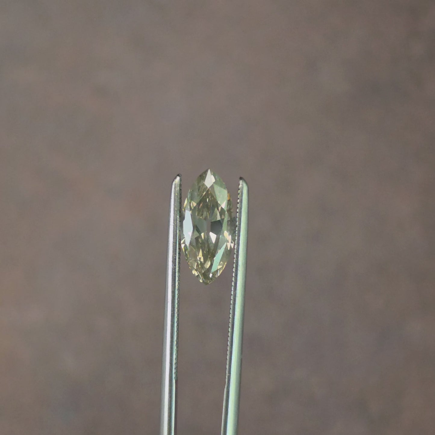 Load and play video in Gallery viewer, 1.04ct Natural Old Mine Cut Marquise Diamond L/SI2

