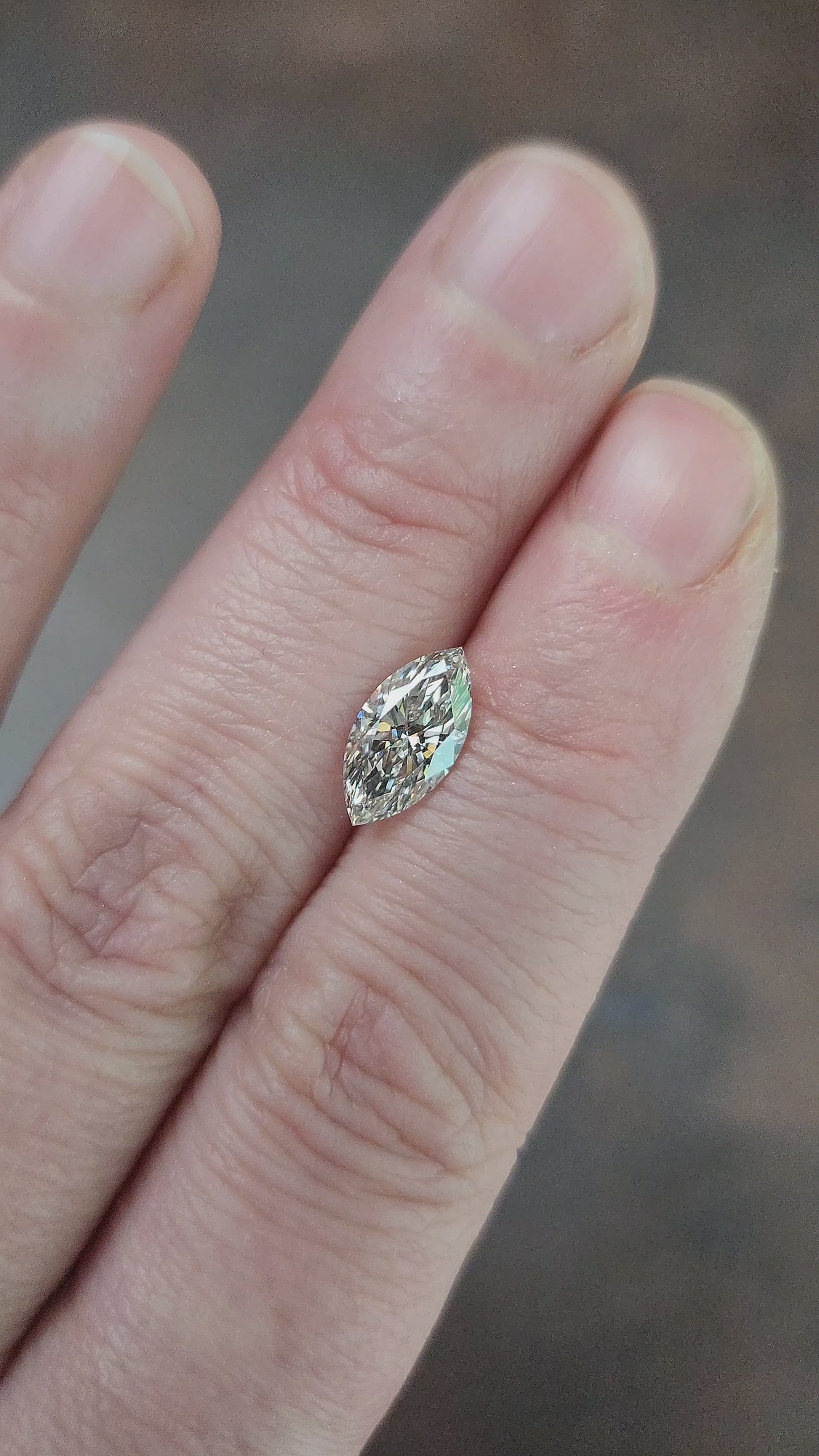 Load and play video in Gallery viewer, 1.46ct Marquise Lab Diamond G/VVS2
