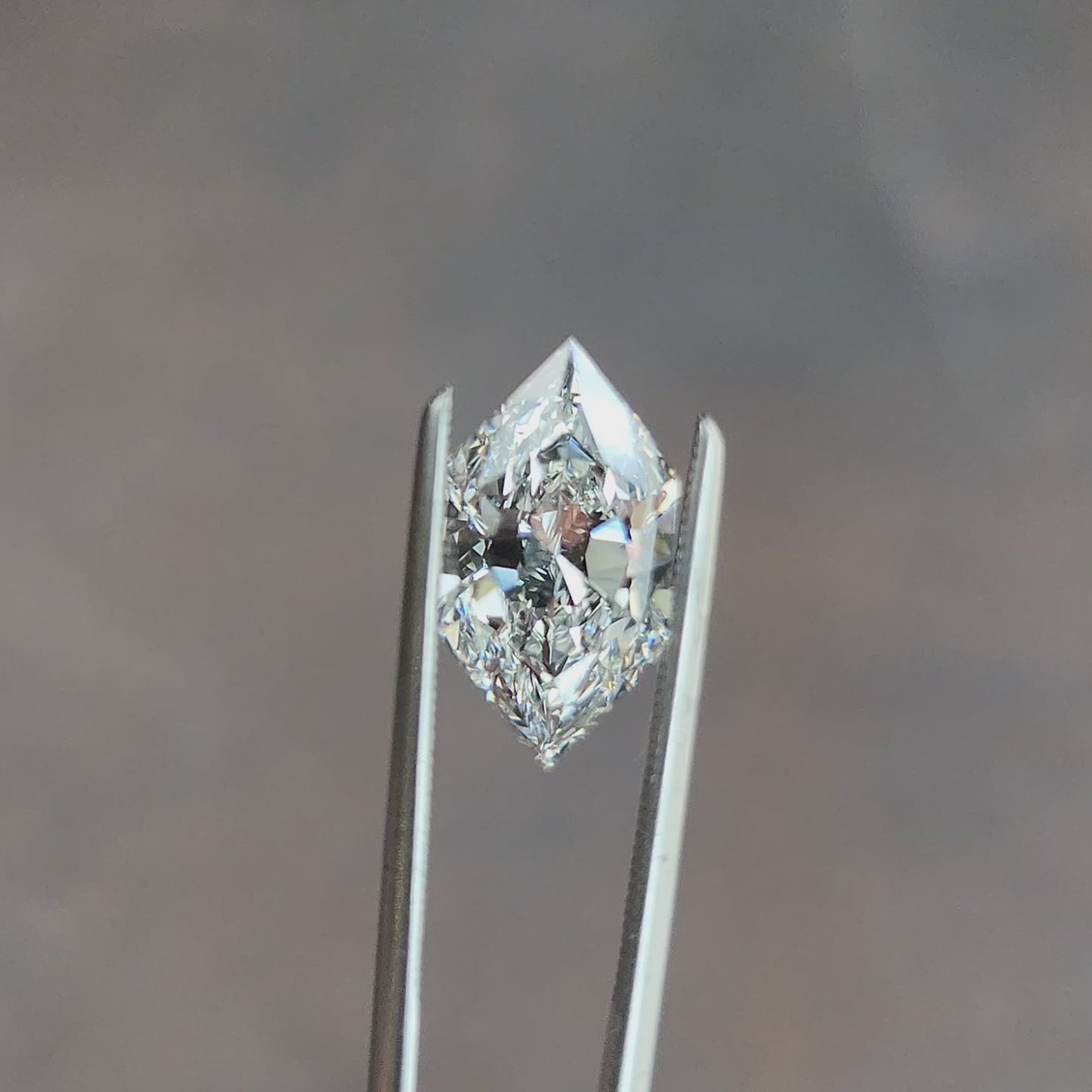 Duchess or Elongated Hexagon Lab Diamond Faceted Cut