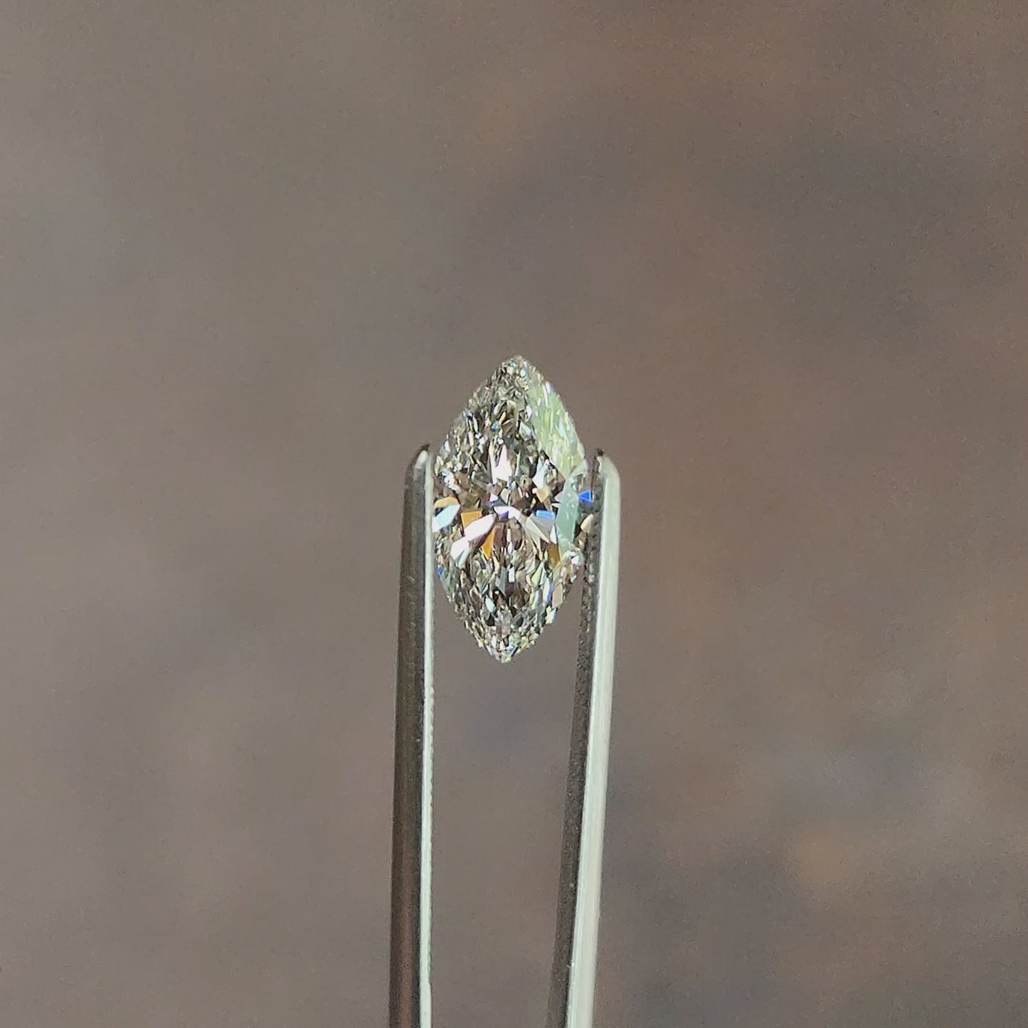 Load and play video in Gallery viewer, .98ct Marquise Lab Diamond G/VVS2

