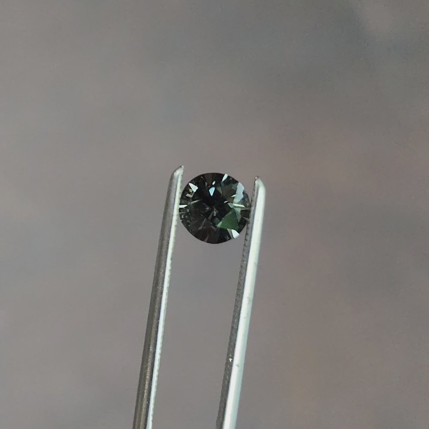 .68ct Natural Sapphire Blue Green Round