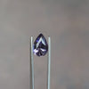 natural purple pear sapphire from Madagascar