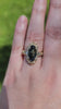 3.12ct Natural Australian Parti Fantasy Moval Cut Sapphire Wide Band Odette 14k Yellow Gold video