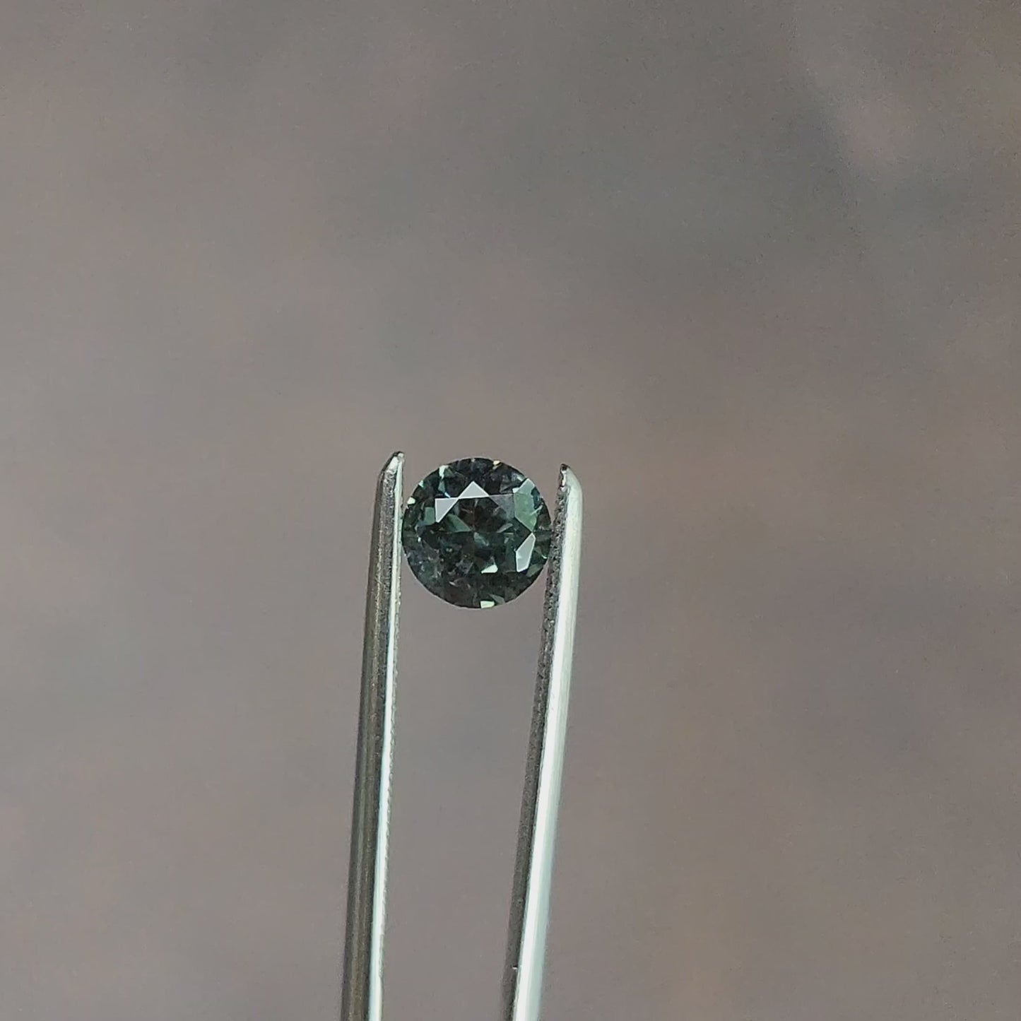 .68ct Natural Montana Sapphire Blue Green Round
