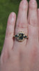 1.28ct Natural Australian Parti Sapphire Fantasy Radiant Cut Moonlight Odette 14k Yellow Gold video